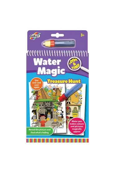  193 Galt Toys Water Magic Sihirli Kitap Treasure Hunt 3 Yaş+