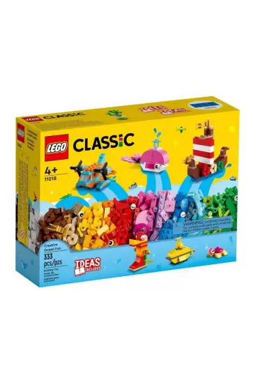  193 11018 Lego Classic Yaratıcı Okyanus Eğlencesi, 333 parça +4 yaş