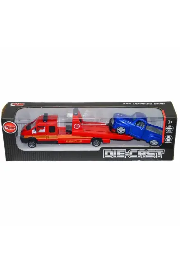  193 XFD1034 Kutulu Çek Bırak Die-Cast Oto Kurtarıcı Kamyonet -Vardem Oyuncak