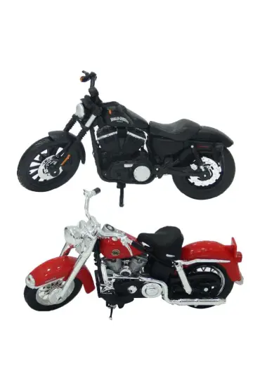  193 Nessiworld 1:18 Harley-Davidson Motorsiklet