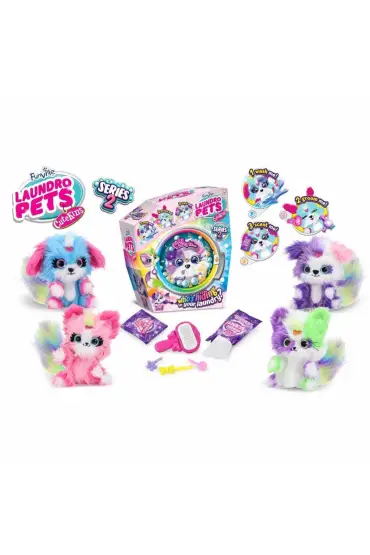  193 Nessiworld Cutekins Laundro Pets Sürpriz Peluş