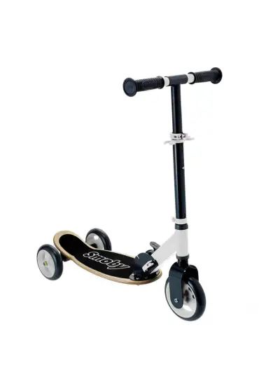  193 Nessiworld Smoby Ahşap 3W Katlanabilir Scooter 7600750908