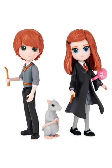  193 Nessiworld Harry Potter Magical Minis Ron Weasley ve Ginny Weasley Dostluk Seti