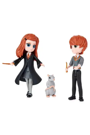  193 Nessiworld Harry Potter Magical Minis Ron Weasley ve Ginny Weasley Dostluk Seti