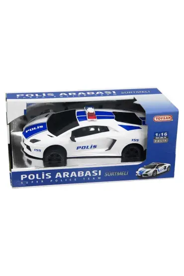  193 Nessiworld 1:16 Sürtmeli Polis Arabası