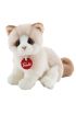  193 Trudi Kitty Peluş Beyaz Bej Kedi 20 cm