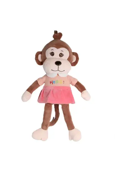  193 Nessiworld Hello Sevimli Peluş Maymun 50 cm