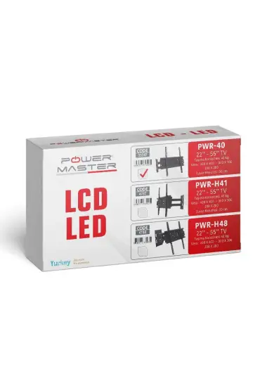  192 22-55 Led/lcd/plazma Kilitli Duvar Askı Aparatı (4172)