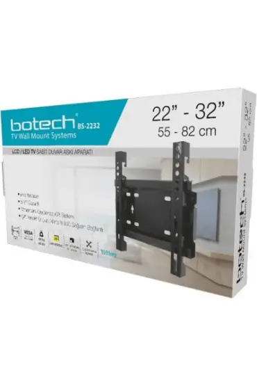  192 Bs-2232 Sabit Tv Askı Aparatı 55x82cm (4172)