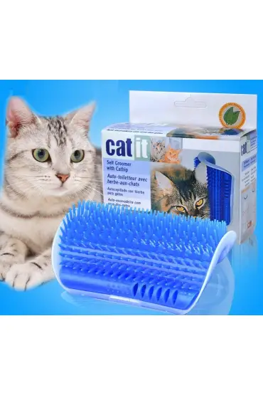  192 Catit Kedi Kaşınma Aparatı Mavi (4172)