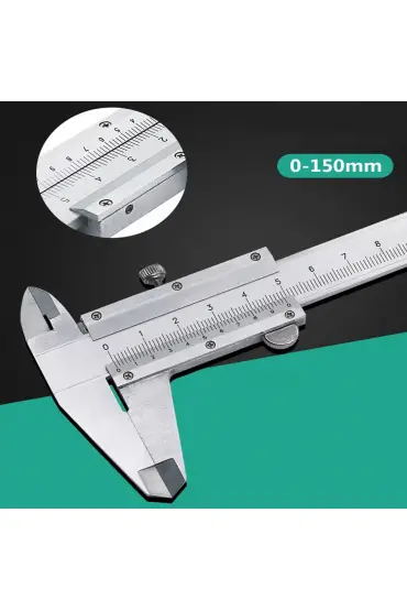  192 Kumpas - Çelik Kumpas 0,01 Mm - 150mm 6inc (4172)