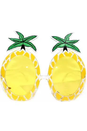  192 Luau Party Hawaii Ananas Parti Gözlüğü 14x12 Cm (4172)