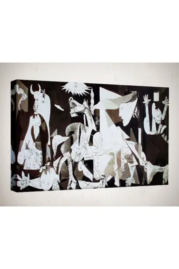 Kanvas Tablo - Picasso -Mural del "Guernica" de Picasso  PCS030