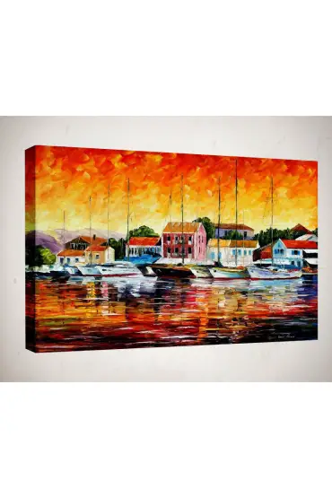 Kanvas Tablo - Leonid Afremov -  Tekneler LA02