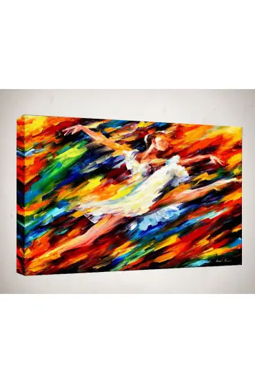 Kanvas Tablo  - Leonid Afremov - Balerin LA18