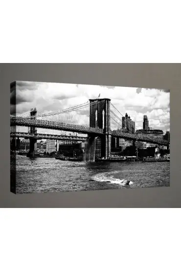 Kanvas Tablo  - Ülke Tablolar - Brooklyn Köprüsü   ULK17