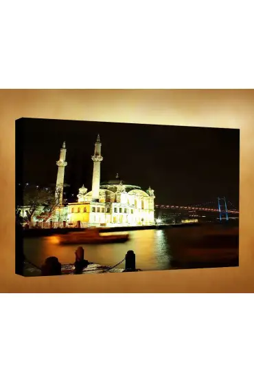 Kanvas Tablo - İstanbul Resimleri - Ortaköy Cami IST09