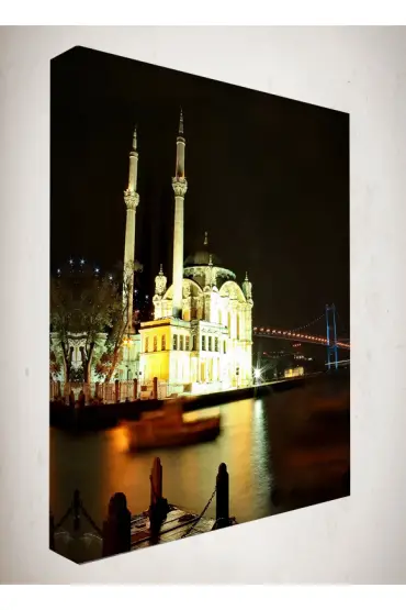 Kanvas Tablo  - İstanbul Resimleri - Ortaköy Cami  IST42