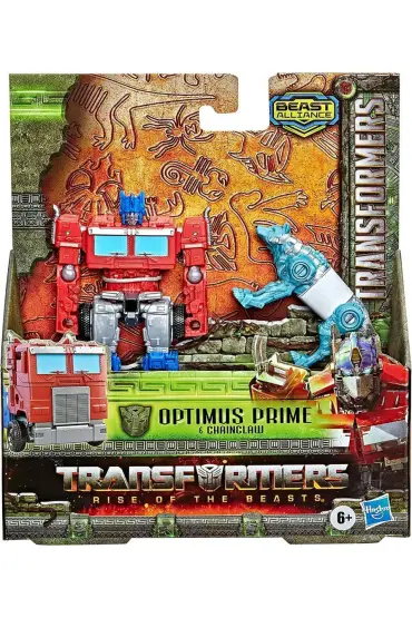  505 Transformers 7 Rise of the Beasts Weaponizer Optimus Prime Chainclaw