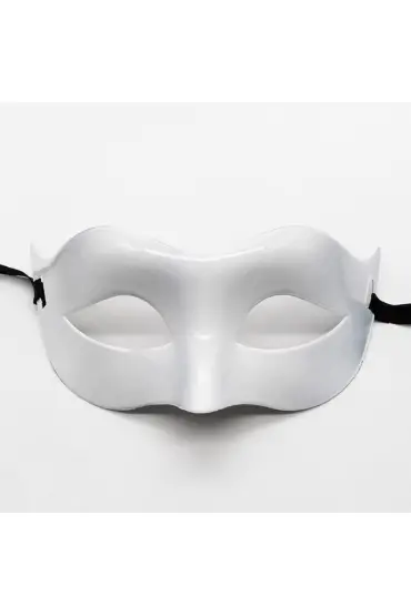 Beyaz Renk Masquerade Kostüm Partisi Venedik Balo Maskesi ( )