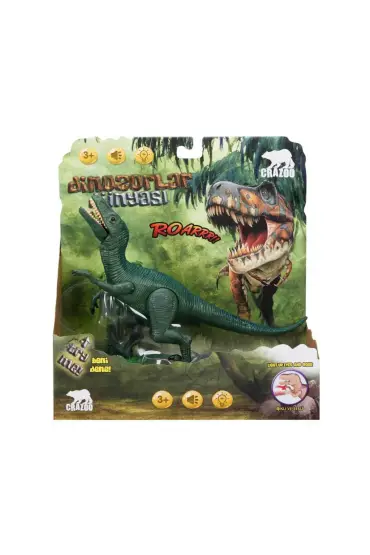  505 Velociraptors Dinozor Işıklı Sesli