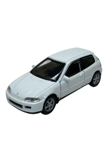  505 Çek Bırak Araba 1:32 Honda Civic EG6 - 43813 - Beyaz