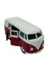  505 Çek Bırak Araba 1:32 Volkswagen T1 Bus - 49764- Kırmızı