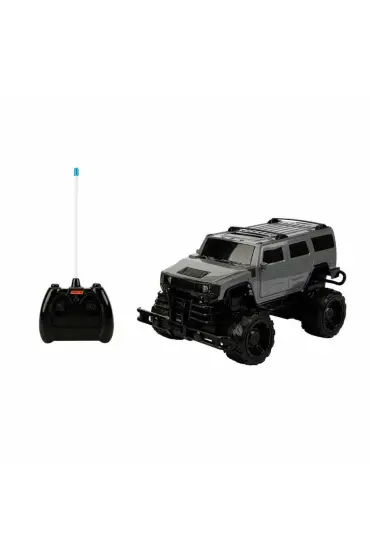  505 1:14 Uzaktan Kumandalı Big Foot Usb Şarjlı Hummer 34 cm. - Gri