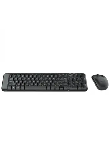  192 LOGITECH MK220 Q TR SIYAH KABLOSUZ KLAVYE+MOUSE SET (4172)