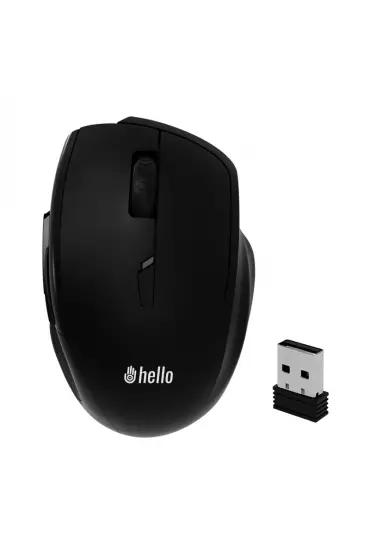  192 HELLO HL-4701 2.4GHZ 1600DPI ŞARJLI 5D KABLOSUZ OPTİK MOUSE (4172)