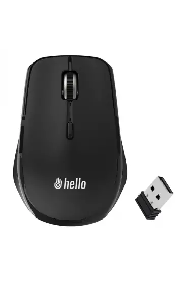  192 HELLO HL-4705 2.4GHZ 1600DPI KABLOSUZ OPTİK MOUSE (4172)