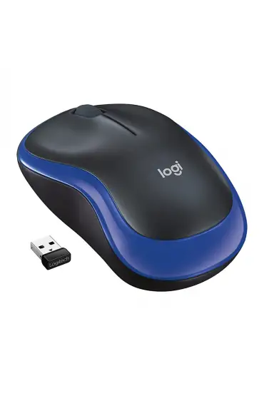  192 LOGITECH M185 MAVİ KABLOSUZ MOUSE (4172)