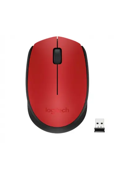  192 LOGITECH M171 USB KIRMIZI KABLOSUZ MOUSE (4172)