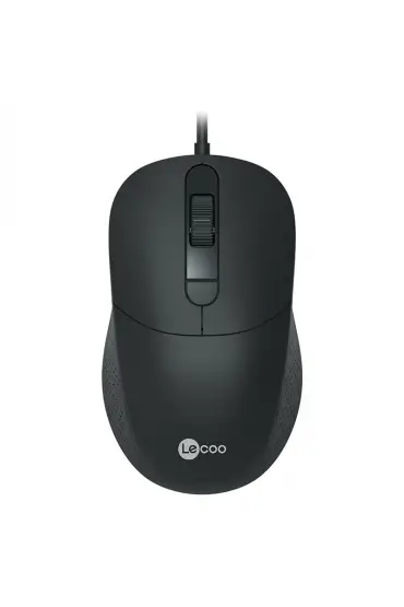  192 LECOO MS102 800/1200/1600 DPI 4 TUŞLU USB KABLOLU OPTİK MOUSE (4172)