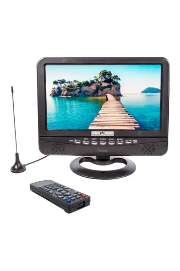  192 9.5 TFT LCD USB/SD ANALOG TV TUNER PORTABLE TV MONİTÖR (4172)