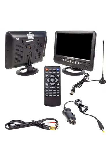  192 9.5 TFT LCD USB/SD ANALOG TV TUNER PORTABLE TV MONİTÖR (4172)
