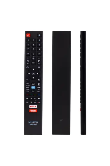  192 HUAYU RM-L1662 NETFLIX-YOUTUBE TUŞLU LCD-LED TV UNIVERSAL KUMANDA (4172)