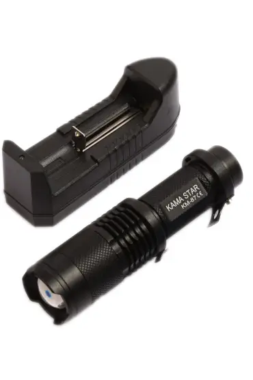  192 Şarjlı Mini Led El Feneri Cree Led 2300 Lumens (4172)