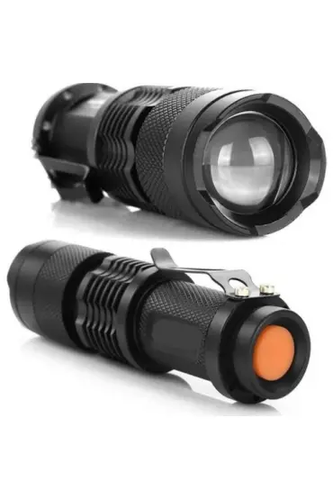  192 Şarjlı Mini Led El Feneri Cree Led 2300 Lumens (4172)