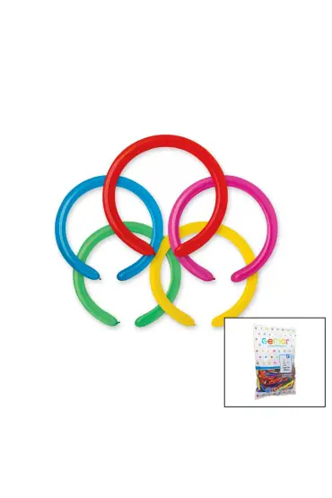  192 SOSİS UZUN BALON 2 İNÇ - 5CM - 100PCS (4172)