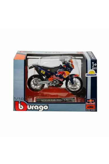  193 51070 SUN-BUR-1:18 Motor Red Bull KTM 450 2 Asorti - Sunman