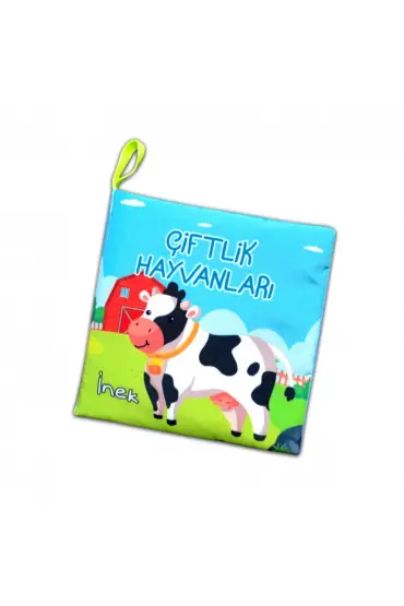  247  Çiftlik Hayvanları Kumaş Sessiz Kitap