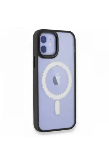  942 İphone 11 Kılıf Room Magneticsafe Silikon - Ürün Rengi : Siyah