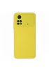  942 Xiaomi Poco M4 Pro 4g Kılıf Nano İçi Kadife  Silikon - Ürün Rengi : Sarı