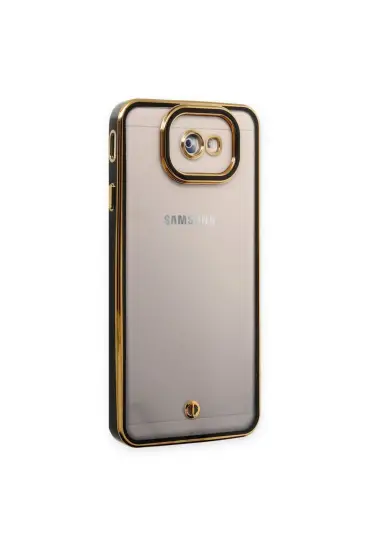  942 Samsung Galaxy J7 Prime Kılıf Liva Lens Silikon - Ürün Rengi : Pudra