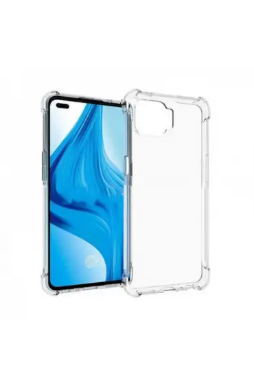  942 Oppo Reno 4 Lite Kılıf Olex Tpu Silikon - Ürün Rengi : Şeffaf