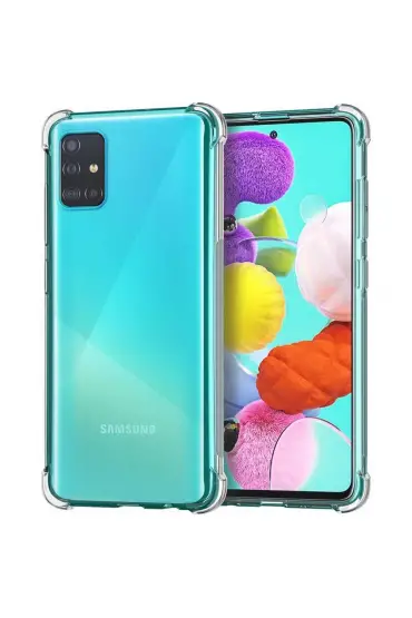  942 Samsung Galaxy A71 Kılıf Olex Tpu Silikon - Ürün Rengi : Şeffaf