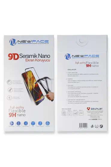  942 Oppo A15 Seramik Nano Ekran Koruyucu - Ürün Rengi : Siyah