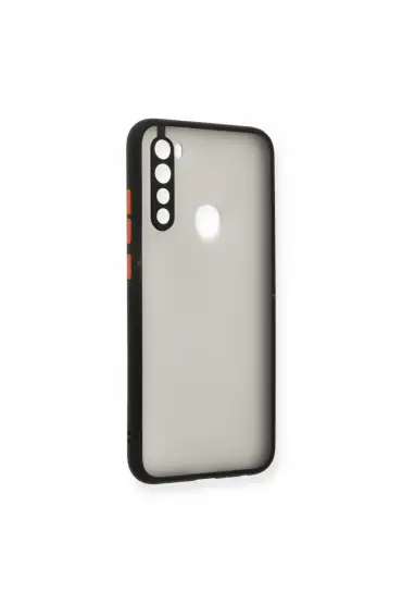  942 Xiaomi Redmi Note 8 Kılıf Montreal Silikon Kapak - Ürün Rengi : Siyah