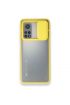  942 Xiaomi Mi 10t Kılıf Palm Buzlu Kamera Sürgülü Silikon - Ürün Rengi : Turkuaz